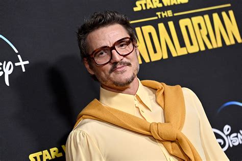 Pedro Pascal Brightens Up in Yellow Gucci Shirt